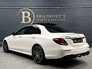 Used 2018 Mercedes-Benz E Class Premium Plus White - Interior and Exterior details 9