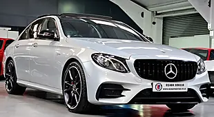 Used 2018 Mercedes-Benz E Class Premium Silver - Interior and Exterior details 11