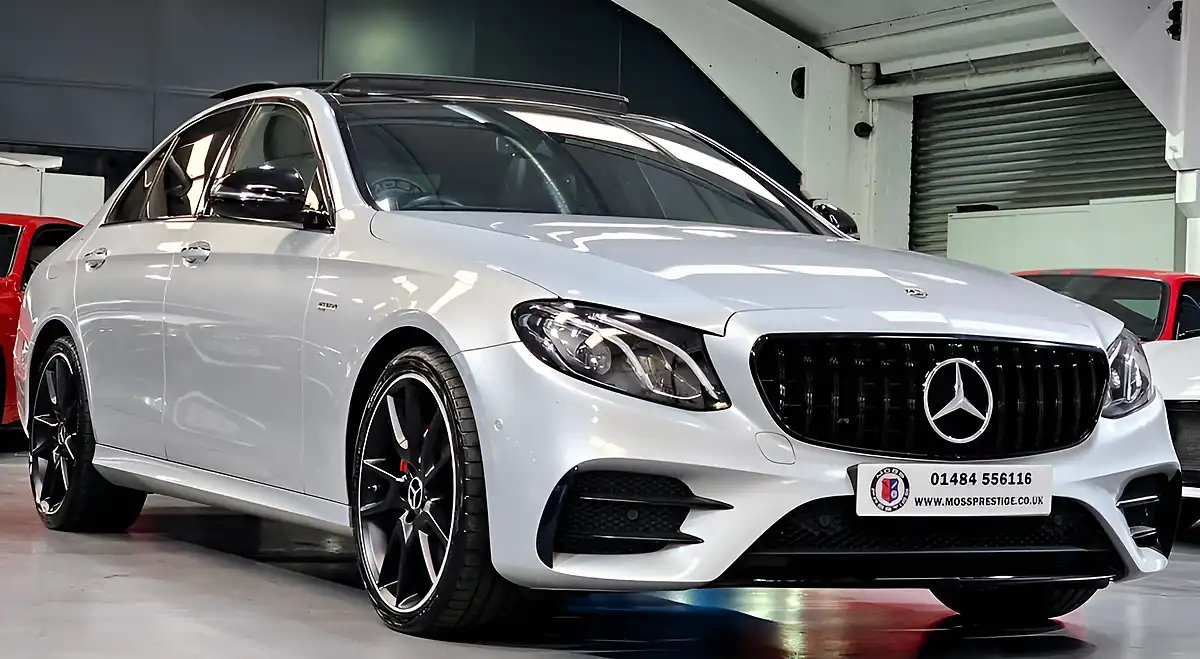 Used 2018 Mercedes-Benz E Class Premium Silver - Interior and Exterior details 11