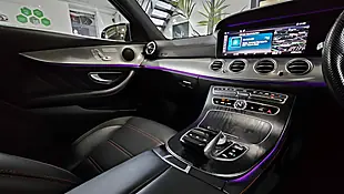 Used 2018 Mercedes-Benz E Class Premium Silver - Interior and Exterior details 14