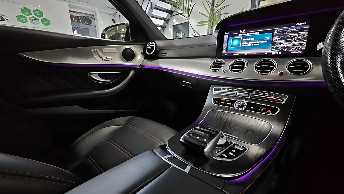 Used 2018 Mercedes-Benz E Class Premium Silver - Interior and Exterior details 14