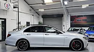 Used 2018 Mercedes-Benz E Class Premium Silver - Interior and Exterior details 5