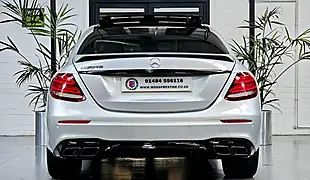 Used 2018 Mercedes-Benz E Class Premium Silver - Interior and Exterior details 7