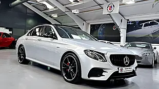 Used 2018 Mercedes-Benz E Class Premium Silver - Interior and Exterior details 8
