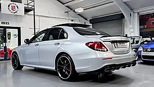 Used 2018 Mercedes-Benz E Class Premium Silver - Interior and Exterior details 9