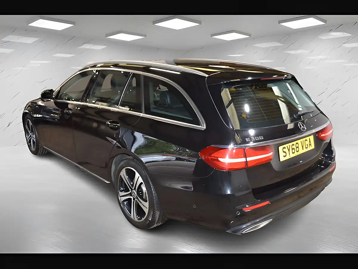 Used 2018 Mercedes-Benz E Class Se Black - Interior and Exterior details 6