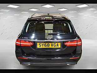 Used 2018 Mercedes-Benz E Class Se Black - Interior and Exterior details 7
