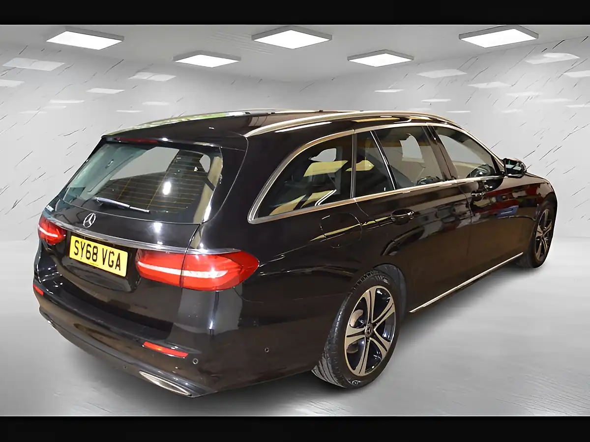 Used 2018 Mercedes-Benz E Class Se Black - Interior and Exterior details 8