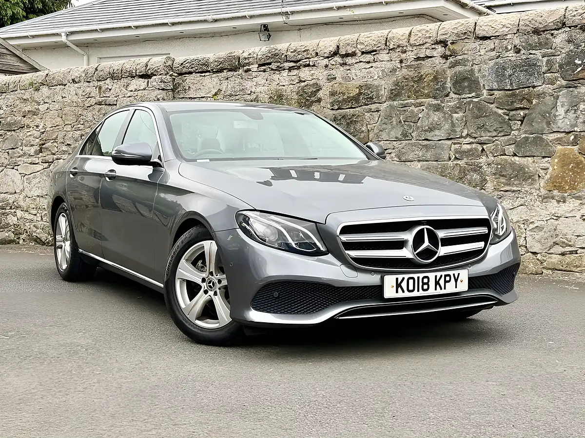Used 2018 Mercedes-Benz E-Class Se Grey - Front View