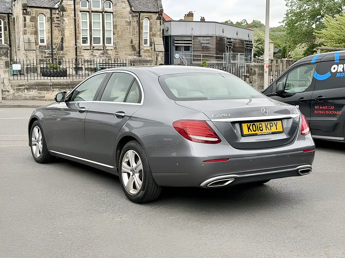 Used 2018 Mercedes-Benz E-Class Se Grey - Interior and Exterior details 10