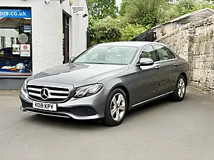 Used 2018 Mercedes-Benz E-Class Se Grey - Interior and Exterior details 11