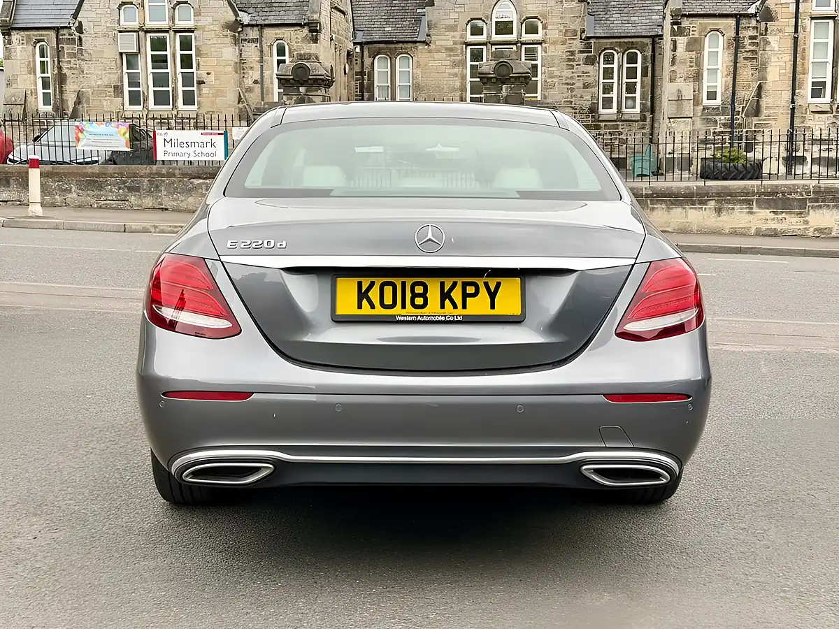Used 2018 Mercedes-Benz E-Class Se Grey - Interior and Exterior details 12