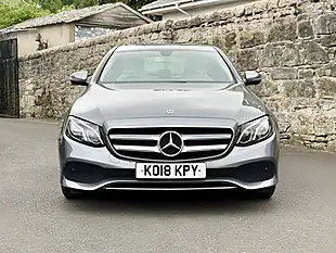 Used 2018 Mercedes-Benz E-Class Se Grey - Interior and Exterior details 2