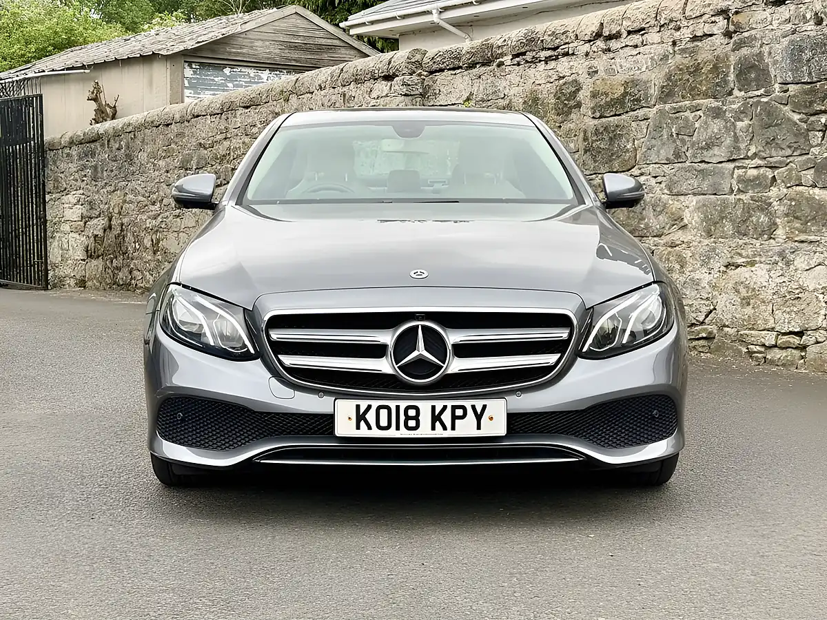 Used 2018 Mercedes-Benz E-Class Se Grey - Interior and Exterior details 2