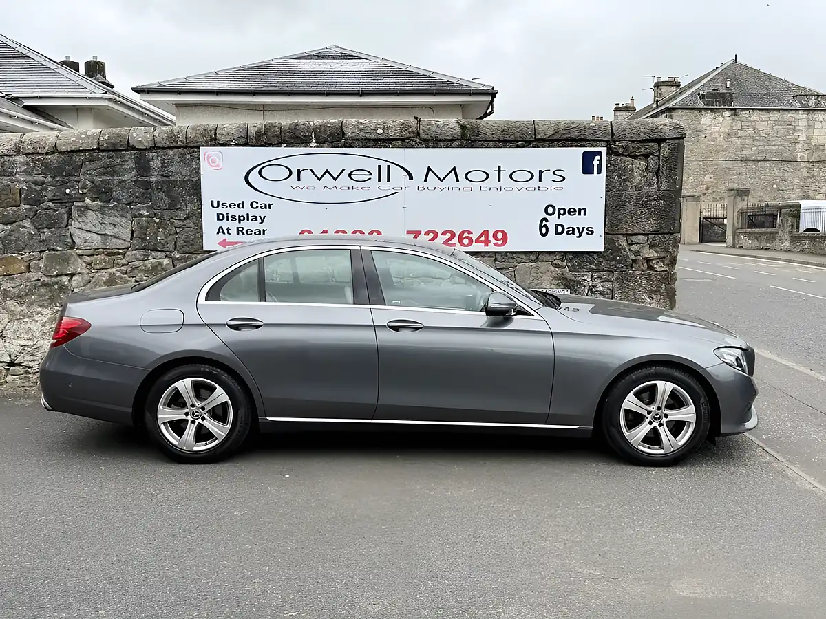Used 2018 Mercedes-Benz E-Class Se Grey - Interior and Exterior details 3