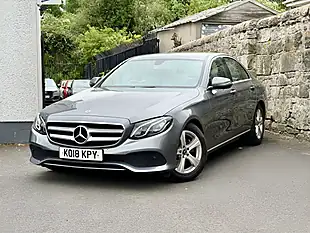 Used 2018 Mercedes-Benz E-Class Se Grey - Interior and Exterior details 4