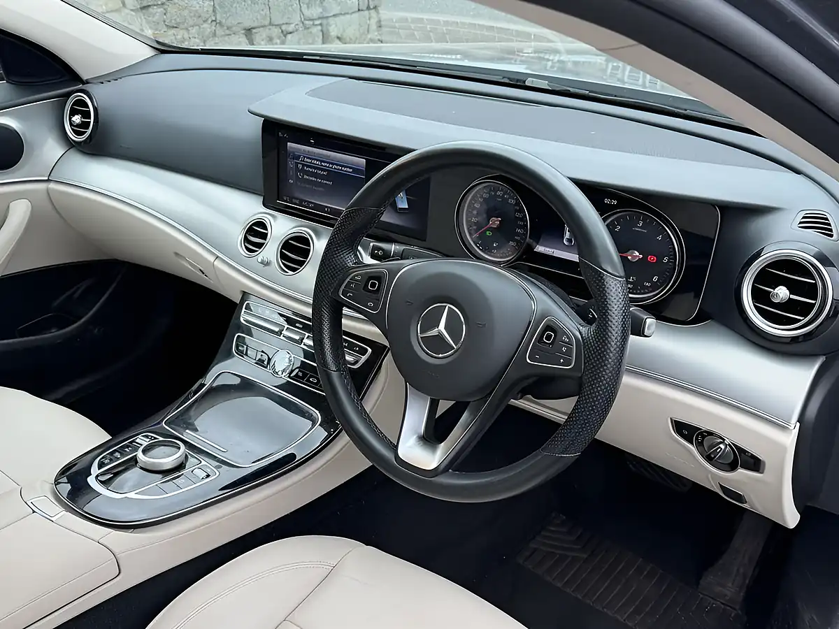 Used 2018 Mercedes-Benz E-Class Se Grey - Interior and Exterior details 8