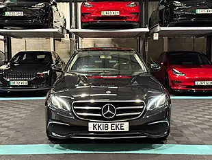 Used 2018 Mercedes-Benz E Class Se (premium) Black - Interior and Exterior details 4