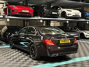 Used 2018 Mercedes-Benz E Class Se (premium) Black - Interior and Exterior details 7