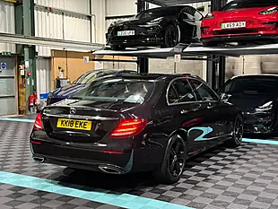 Used 2018 Mercedes-Benz E Class Se (premium) Black - Interior and Exterior details 9