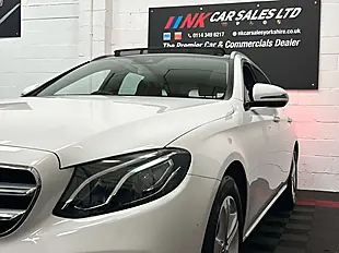 Used 2018 Mercedes-Benz E Class Se (premium) White - Interior and Exterior details 10