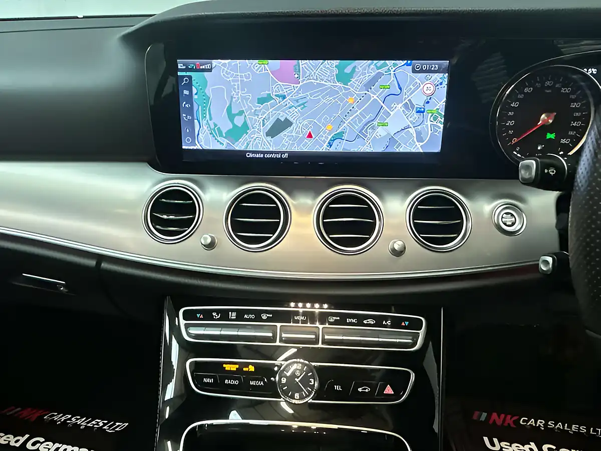 Used 2018 Mercedes-Benz E Class Se (premium) White - Interior and Exterior details 14