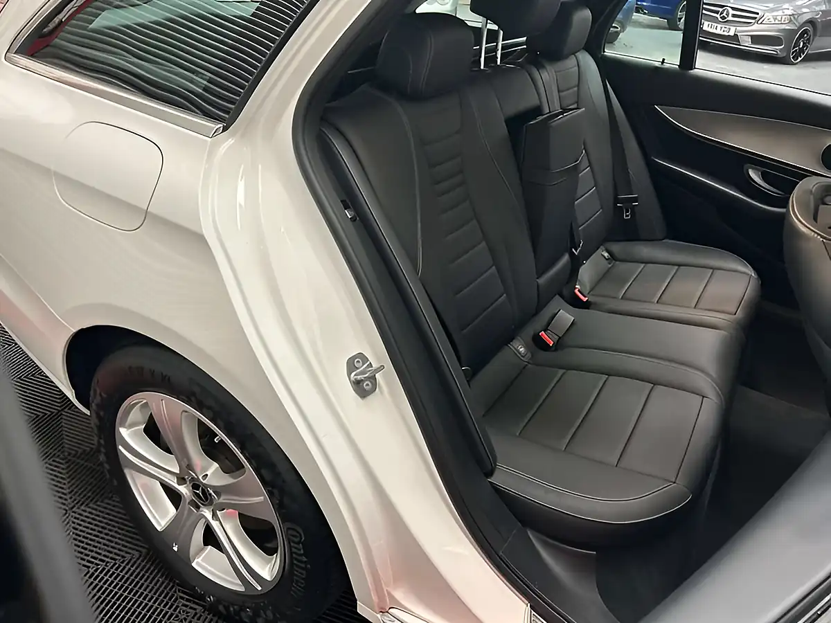 Used 2018 Mercedes-Benz E Class Se (premium) White - Interior and Exterior details 18