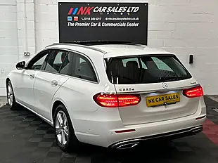 Used 2018 Mercedes-Benz E Class Se (premium) White - Interior and Exterior details 2