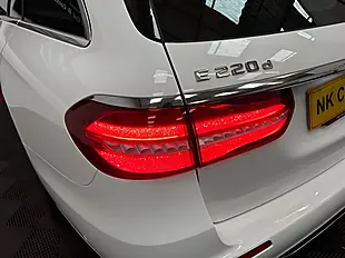Used 2018 Mercedes-Benz E Class Se (premium) White - Interior and Exterior details 6