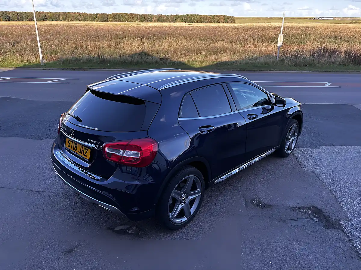 Used 2018 Mercedes-Benz Gla AMG Line Blue - Interior and Exterior details 10