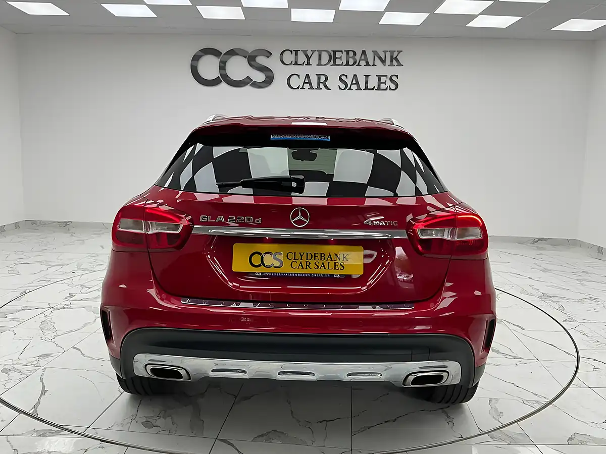 Used 2018 Mercedes-Benz Gla AMG Line Executive Red - Interior and Exterior details 4