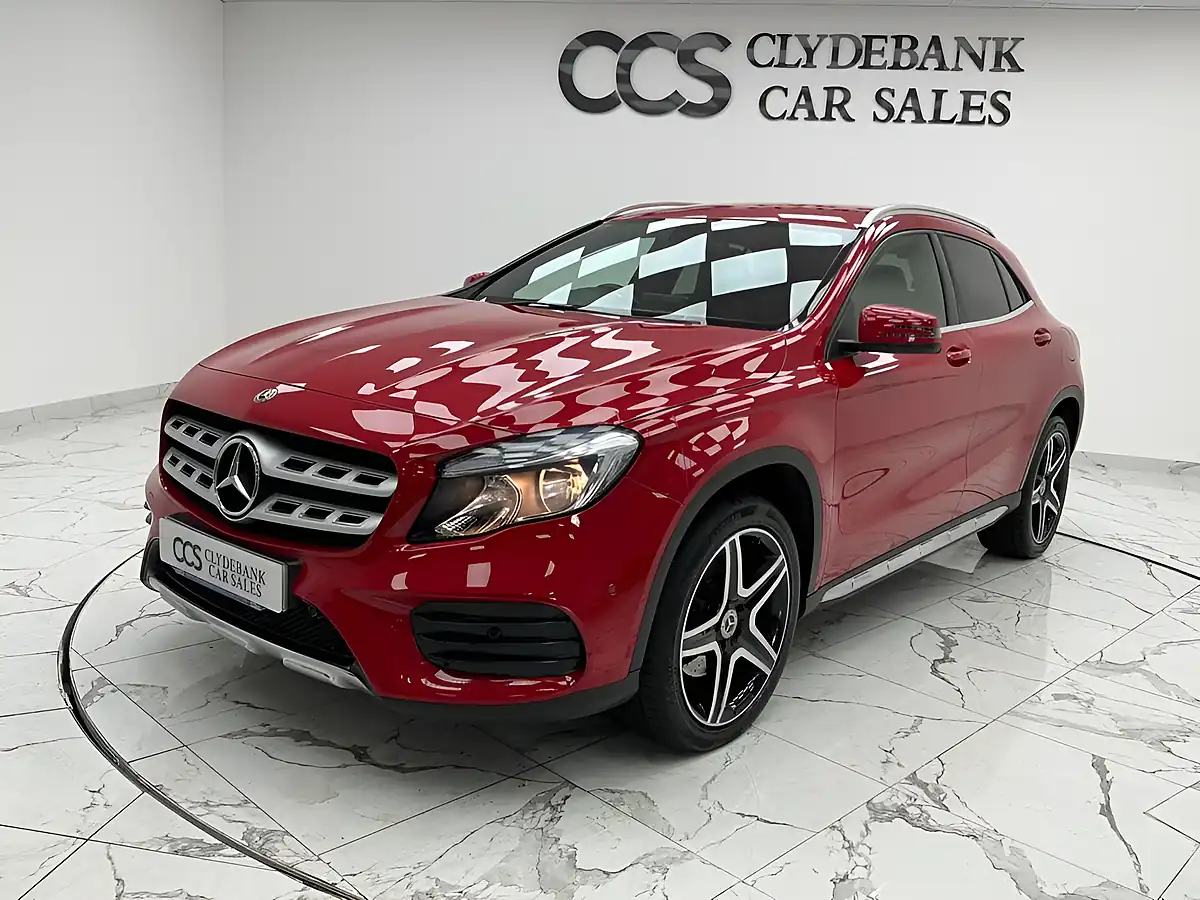 Used 2018 Mercedes-Benz Gla AMG Line Executive Red - Interior and Exterior details 7