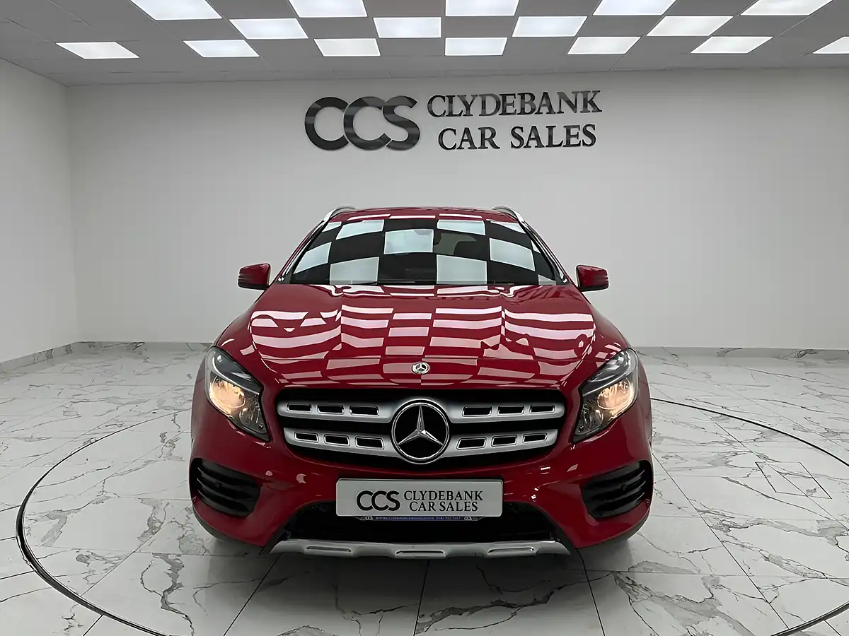 Used 2018 Mercedes-Benz Gla AMG Line Executive Red - Interior and Exterior details 8