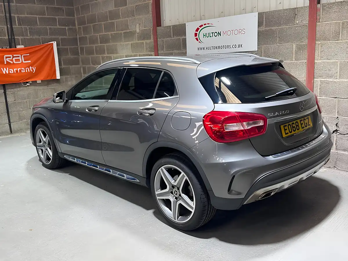 Used 2018 Mercedes-Benz Gla AMG Line Grey - Interior and Exterior details 8