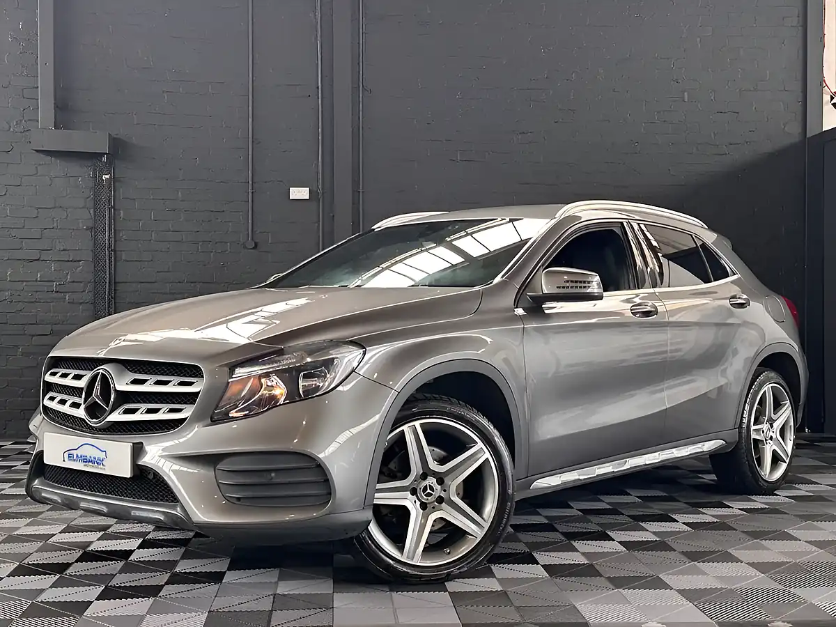 Used 2018 Mercedes-Benz Gla AMG Line Metallic Grey - Front View