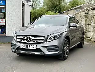 Used 2018 Mercedes-Benz Gla AMG Line Mountain Grey - Interior and Exterior details 11