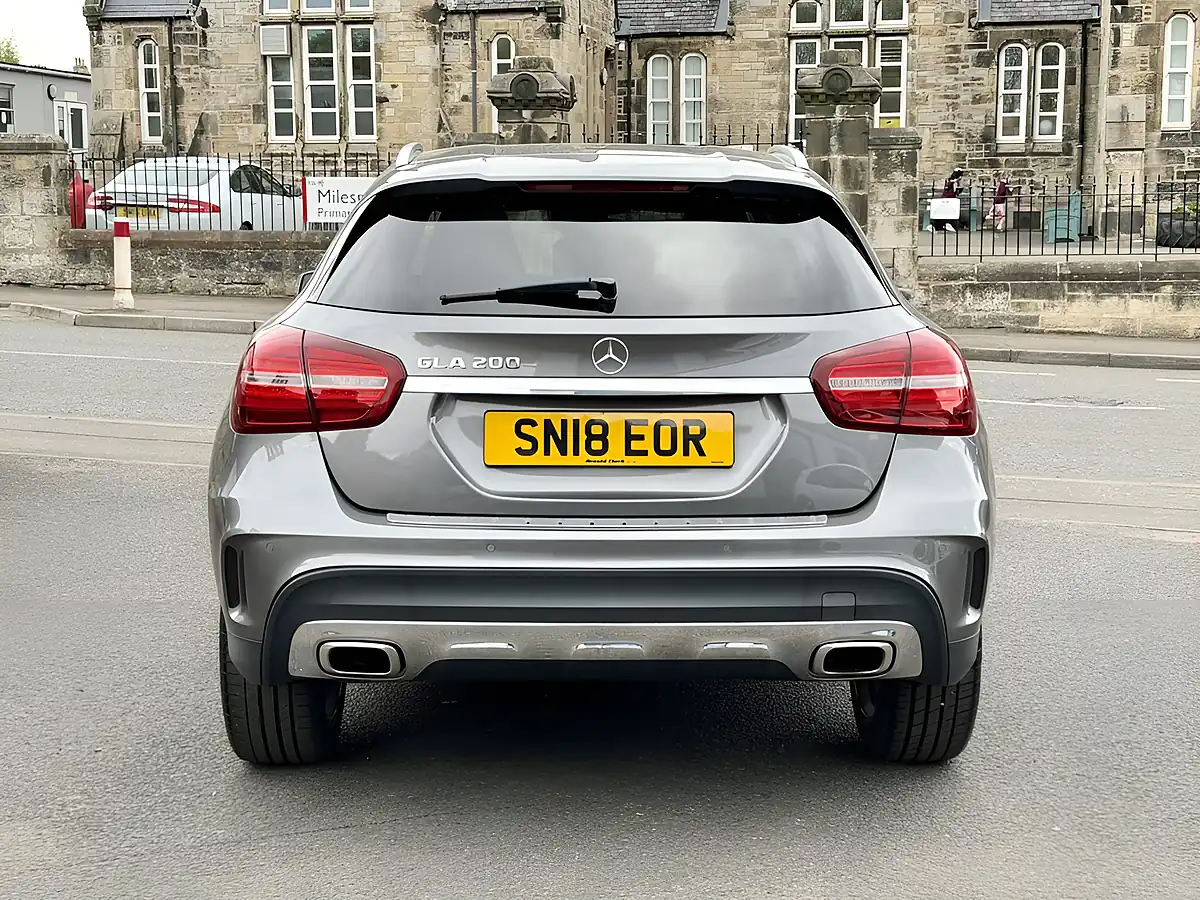 Used 2018 Mercedes-Benz Gla AMG Line Mountain Grey - Interior and Exterior details 12