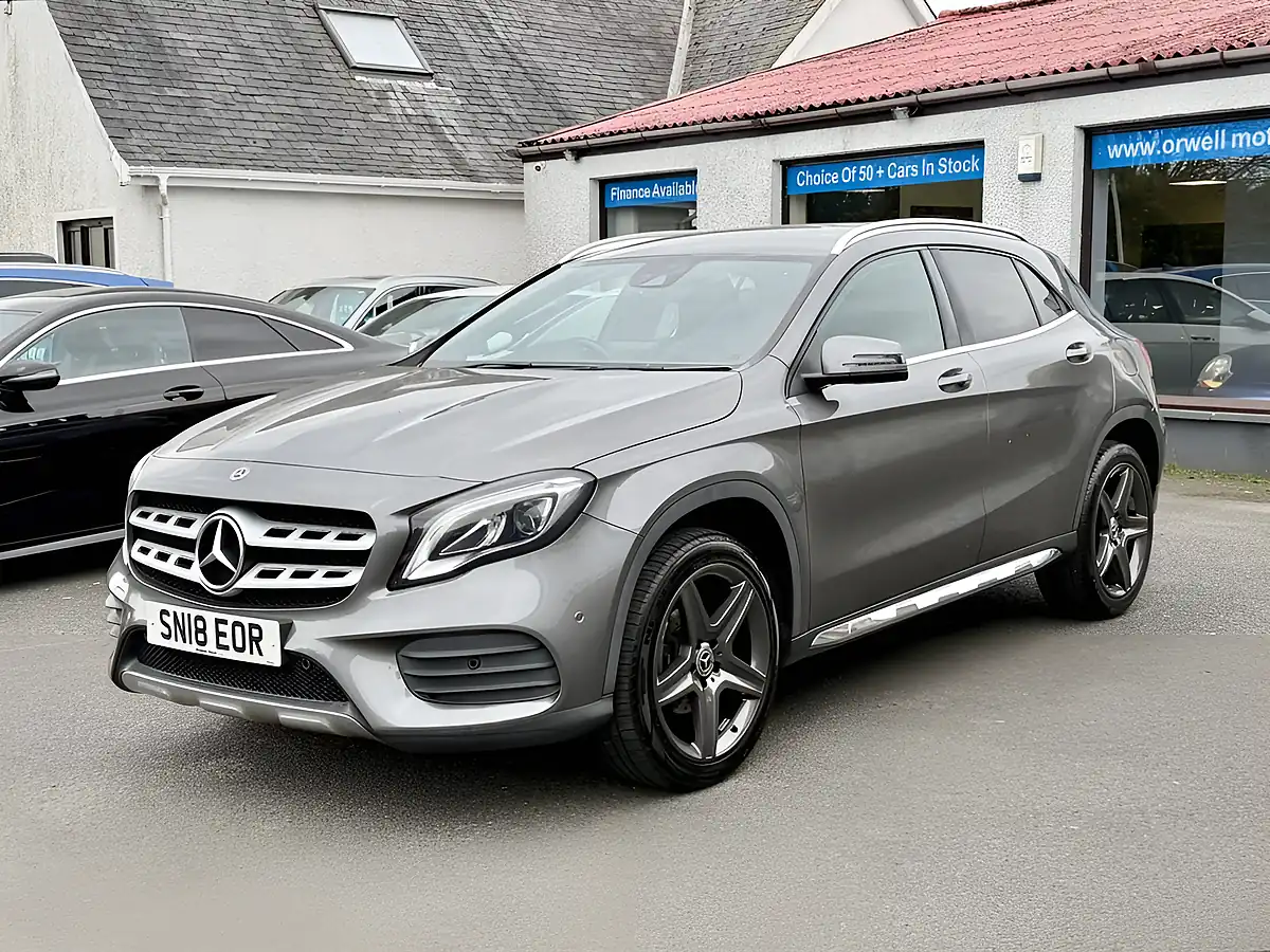 Used 2018 Mercedes-Benz Gla AMG Line Mountain Grey - Interior and Exterior details 17