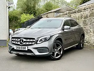 Used 2018 Mercedes-Benz Gla AMG Line Mountain Grey - Interior and Exterior details 4