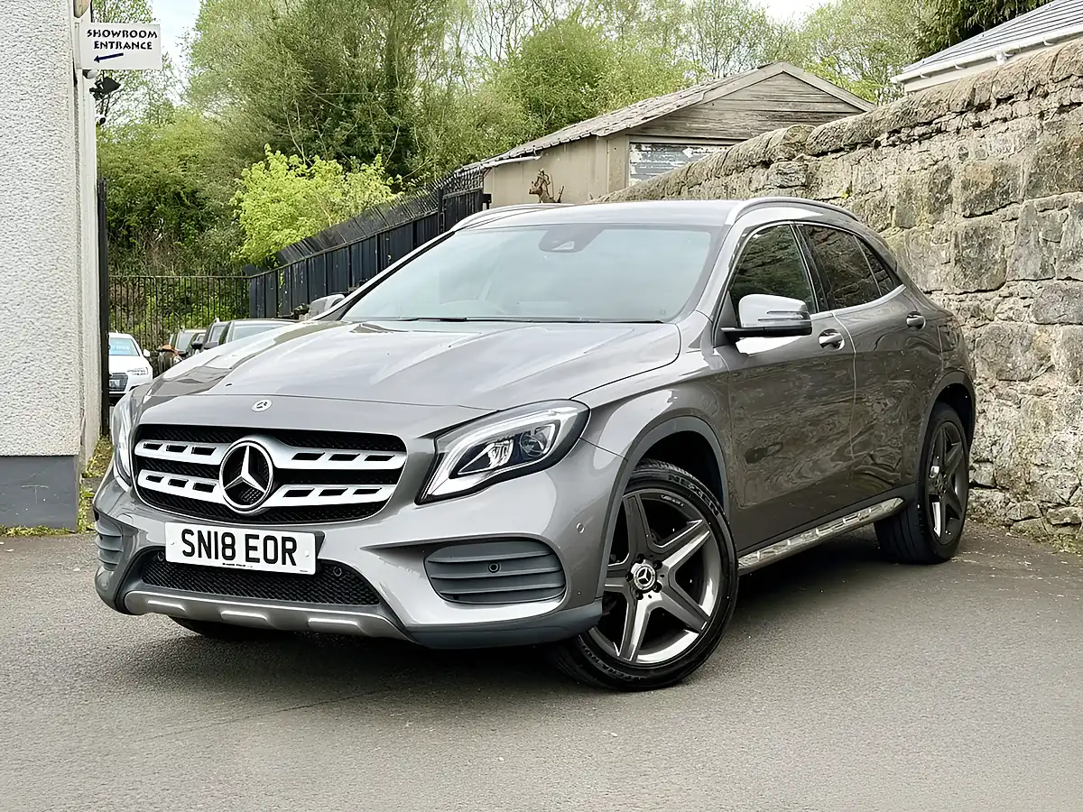 Used 2018 Mercedes-Benz Gla AMG Line Mountain Grey - Interior and Exterior details 4