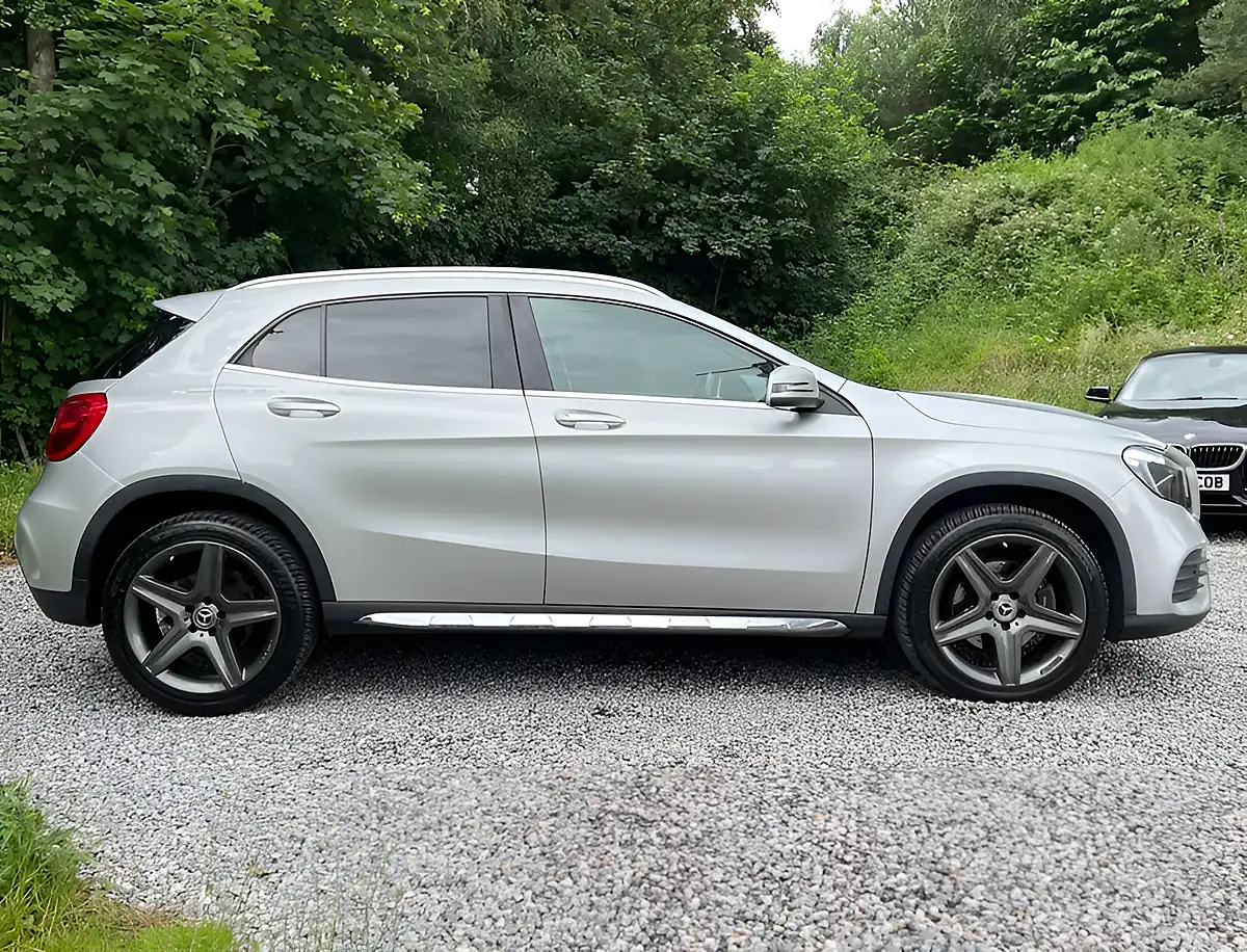 Used 2018 Mercedes-Benz Gla AMG Line Polar Silver - Interior and Exterior details 2