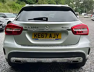 Used 2018 Mercedes-Benz Gla AMG Line Polar Silver - Interior and Exterior details 4