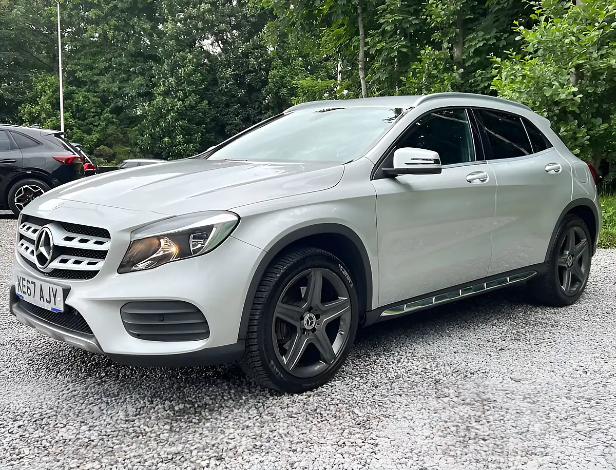 Used 2018 Mercedes-Benz Gla AMG Line Polar Silver - Interior and Exterior details 7