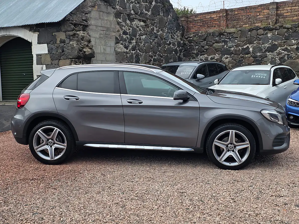 Used 2018 Mercedes-Benz Gla AMG Line (premium) Mountain Grey Metallic - Interior and Exterior details 19