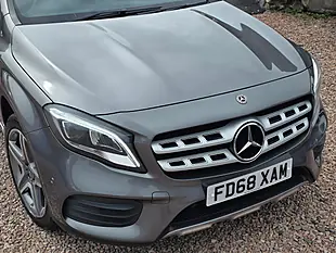 Used 2018 Mercedes-Benz Gla AMG Line (premium) Mountain Grey Metallic - Interior and Exterior details 2
