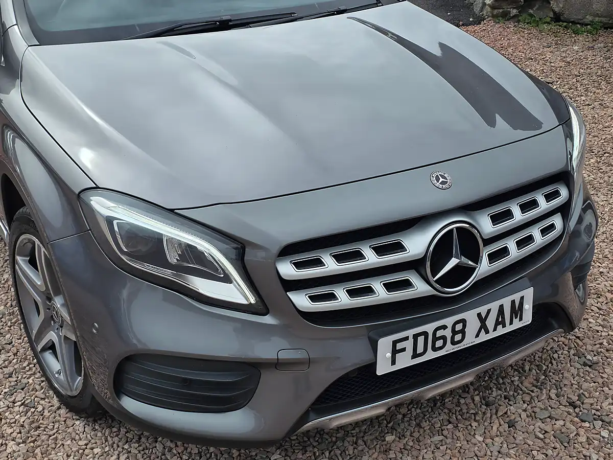Used 2018 Mercedes-Benz Gla AMG Line (premium) Mountain Grey Metallic - Interior and Exterior details 2