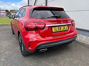 Used 2018 Mercedes-Benz Gla AMG Line (premium Plus) Red - Interior and Exterior details 11