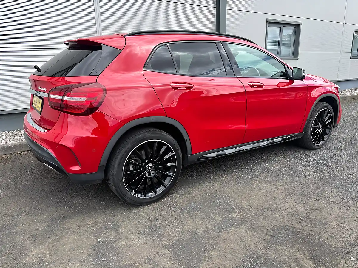 Used 2018 Mercedes-Benz Gla AMG Line (premium Plus) Red - Interior and Exterior details 12