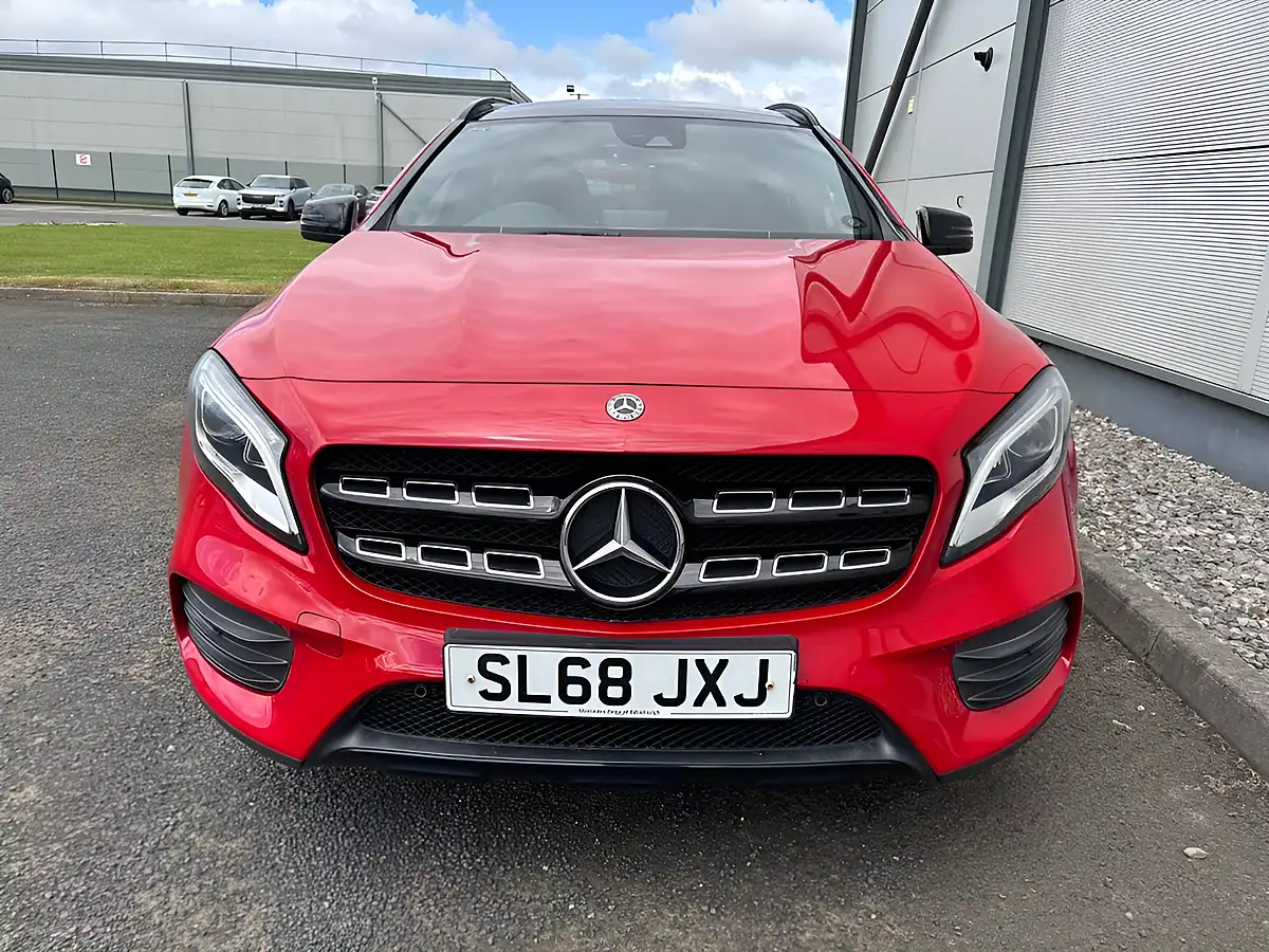 Used 2018 Mercedes-Benz Gla AMG Line (premium Plus) Red - Interior and Exterior details 14