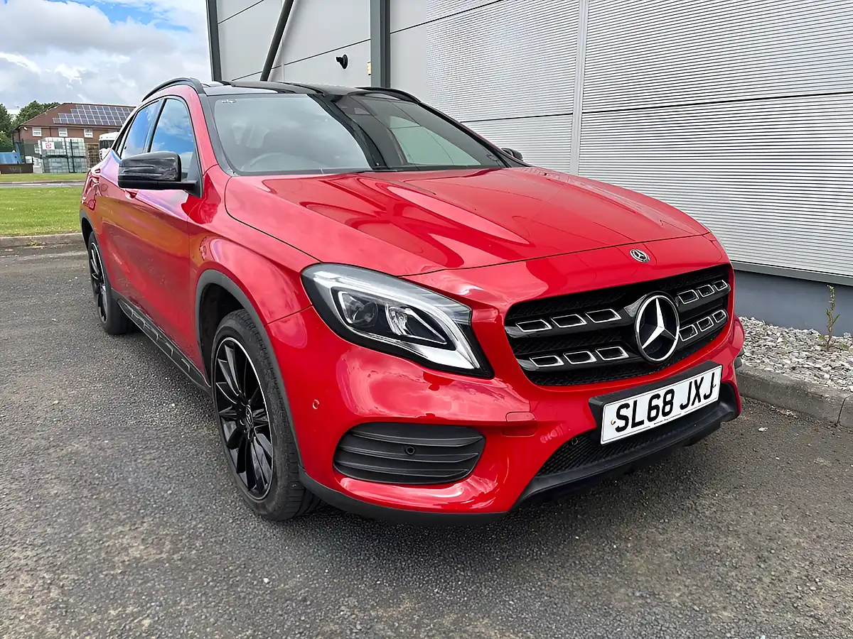 Used 2018 Mercedes-Benz Gla AMG Line (premium Plus) Red - Interior and Exterior details 5